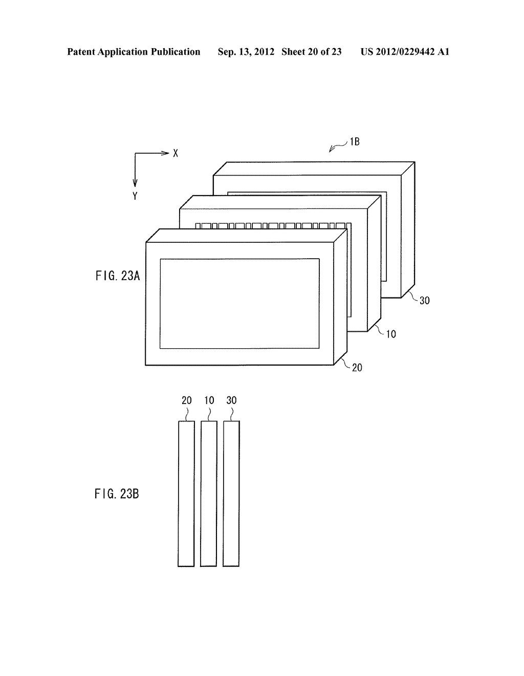 DISPLAY AND METHOD OF DRIVING THE SAME, AS WELL AS BARRIER DEVICE AND     METHOD OF PRODUCING THE SAME - diagram, schematic, and image 21