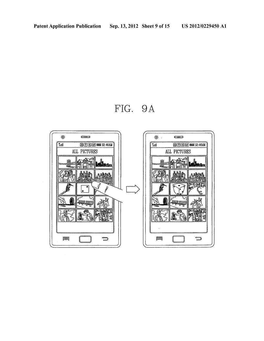 MOBILE TERMINAL AND 3D OBJECT CONTROL METHOD THEREOF - diagram, schematic, and image 10