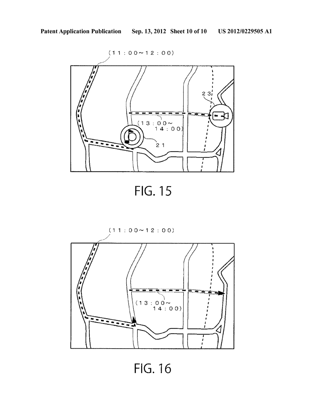 INFORMATION DISPLAY APPARATUS, AND METHOD AND PROGRAM FOR INFORMATION     DISPLAY CONTROL - diagram, schematic, and image 11