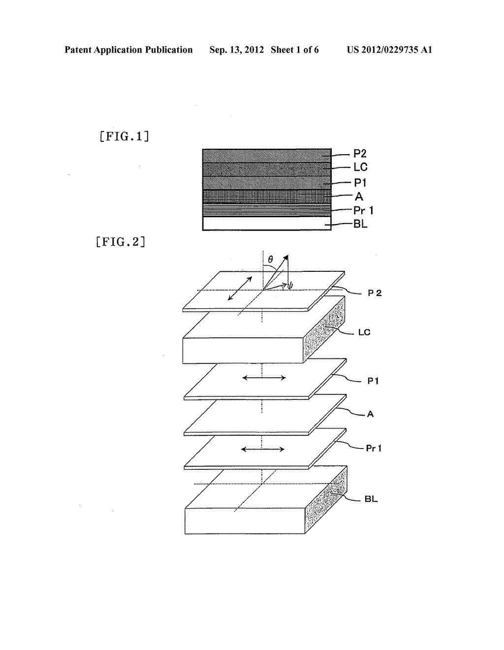 LIQUID CRYSTAL DISPLAY, LAMINATED POLARIZING PLATE AND POLARIZED LIGHT     SOURCE DEVICE - diagram, schematic, and image 02