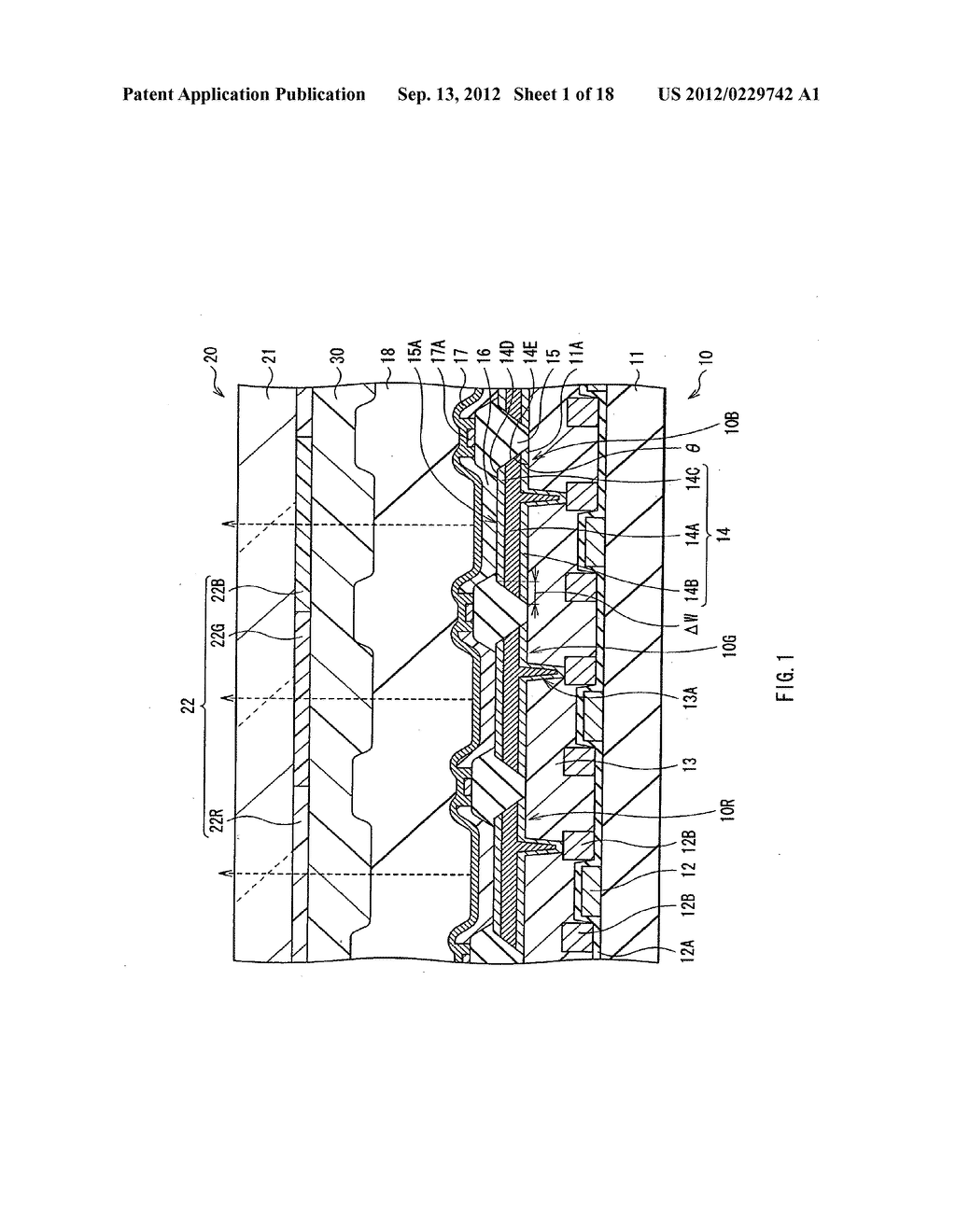 LAMINATED STRUCTURE, DISPLAY DEVICE, AND DISPLAY UNIT EMPLOYING SAME - diagram, schematic, and image 02