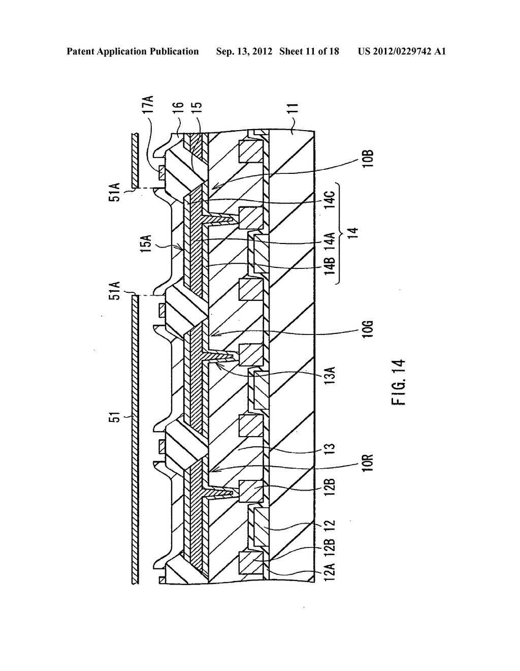 LAMINATED STRUCTURE, DISPLAY DEVICE, AND DISPLAY UNIT EMPLOYING SAME - diagram, schematic, and image 12