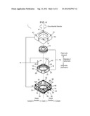 LENS DRIVING DEVICE, CAMERA MODULE MOUNTED WITH THE LENS DRIVING DEVICE,     AND MOBILE TELEPHONE MOUNTED WITH THE CAMERA MODULE diagram and image