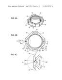 LENS DRIVING DEVICE, CAMERA MODULE MOUNTED WITH THE LENS DRIVING DEVICE,     AND MOBILE TELEPHONE MOUNTED WITH THE CAMERA MODULE diagram and image