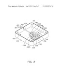 BASE AND ELECTRONIC APPARATUS USING THE SAME diagram and image