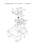 BASE AND ELECTRONIC APPARATUS USING THE SAME diagram and image