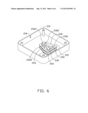 BASE AND ELECTRONIC APPARATUS USING THE SAME diagram and image