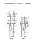 Foundation member with cable theft deterrent device diagram and image