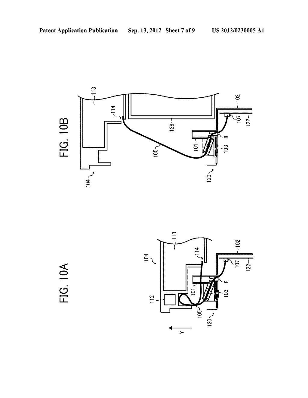 HOLDER FOR HOLDING CABLE NOISE SUPPRESSOR AND IMAGE FORMING SYSTEM     INCORPORATING THE SAME - diagram, schematic, and image 08