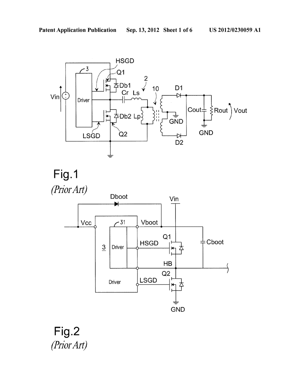 DEVICE FOR AVOIDING HARD SWITCHING IN RESONANT CONVERTER AND RELATED     METHOD - diagram, schematic, and image 02