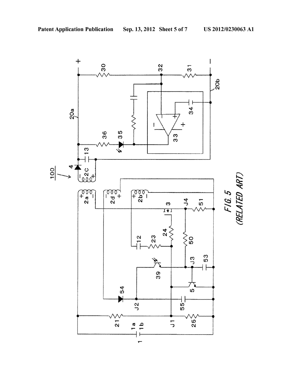 SELF-EXCITED SWITCHING POWER SUPPLY CIRCUIT - diagram, schematic, and image 06