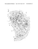 STRIKING MECHANISM UNIT AND DRIVE MECHANISM FOR AN ALARM STRIKING     MECHANISM FOR A STRIKING TIMEPIECE diagram and image