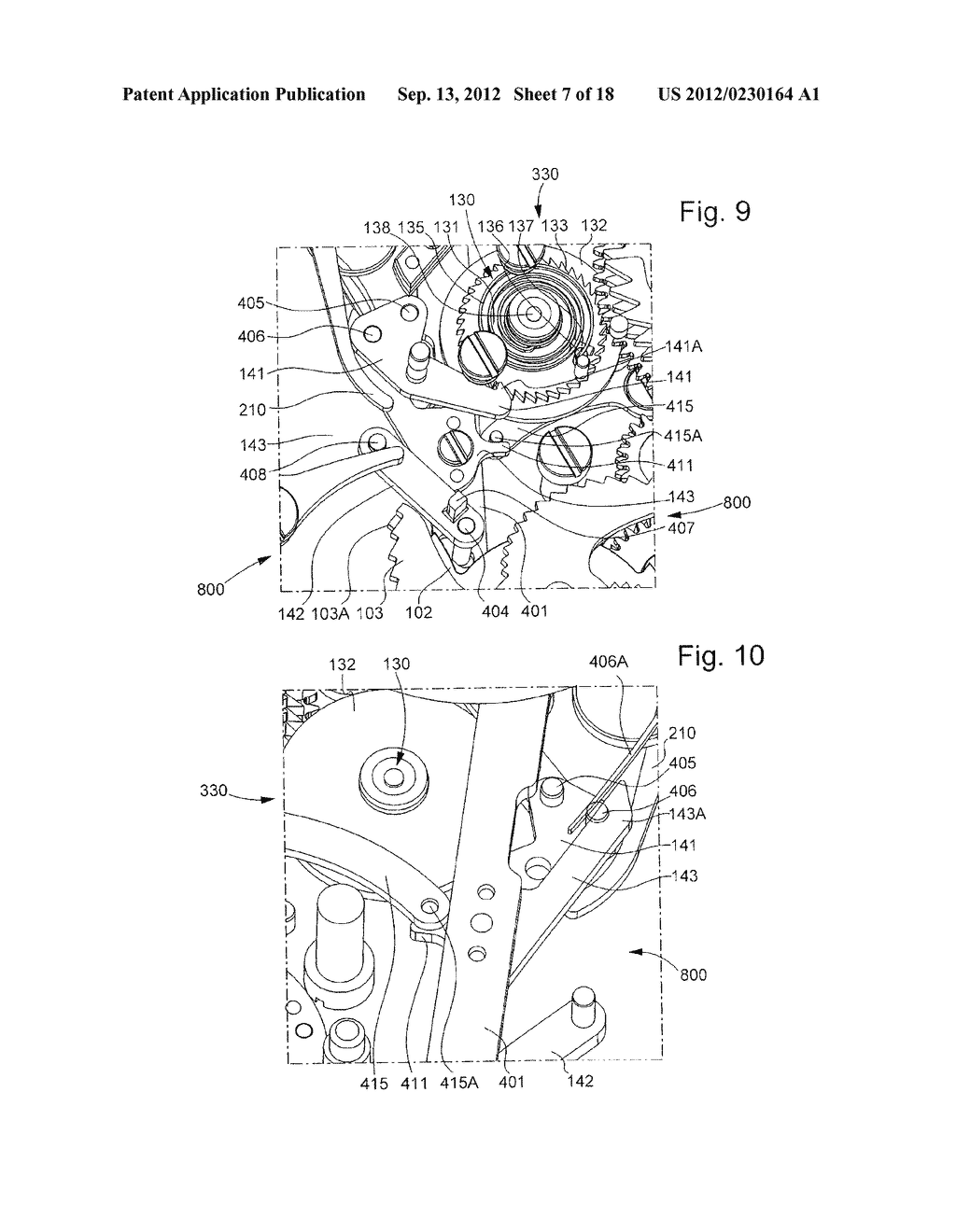 STRIKING MECHANISM UNIT AND DRIVE MECHANISM FOR AN ALARM STRIKING     MECHANISM FOR A STRIKING TIMEPIECE - diagram, schematic, and image 08