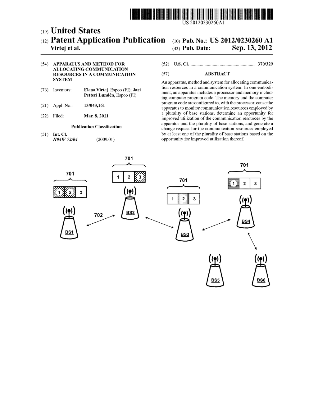 Apparatus and Method for Allocating Communication Resources in a     Communication System - diagram, schematic, and image 01