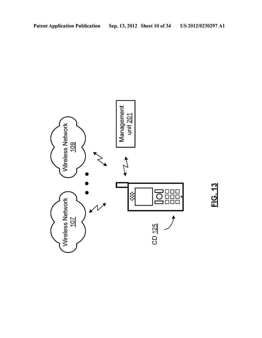 MANAGEMENT UNIT FOR FACILITATING INTER-NETWORK HAND-OFF FOR A MULTISERVICE     COMMUNICATION DEVICE - diagram, schematic, and image 11