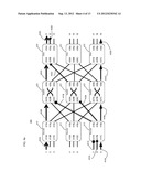 METHOD AND APPARATUS FOR ROUTING IN A SINGLE TIER SWITCHED NETWORK diagram and image