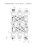 METHOD AND APPARATUS FOR ROUTING IN A SINGLE TIER SWITCHED NETWORK diagram and image