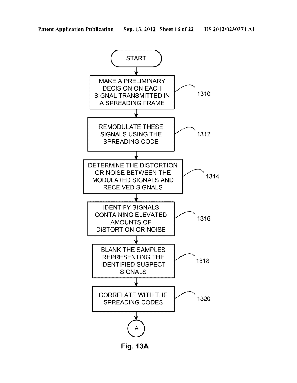 Chip blanking and processing in SCDMA to mitigate impulse and burst noise     and/or distortion - diagram, schematic, and image 17