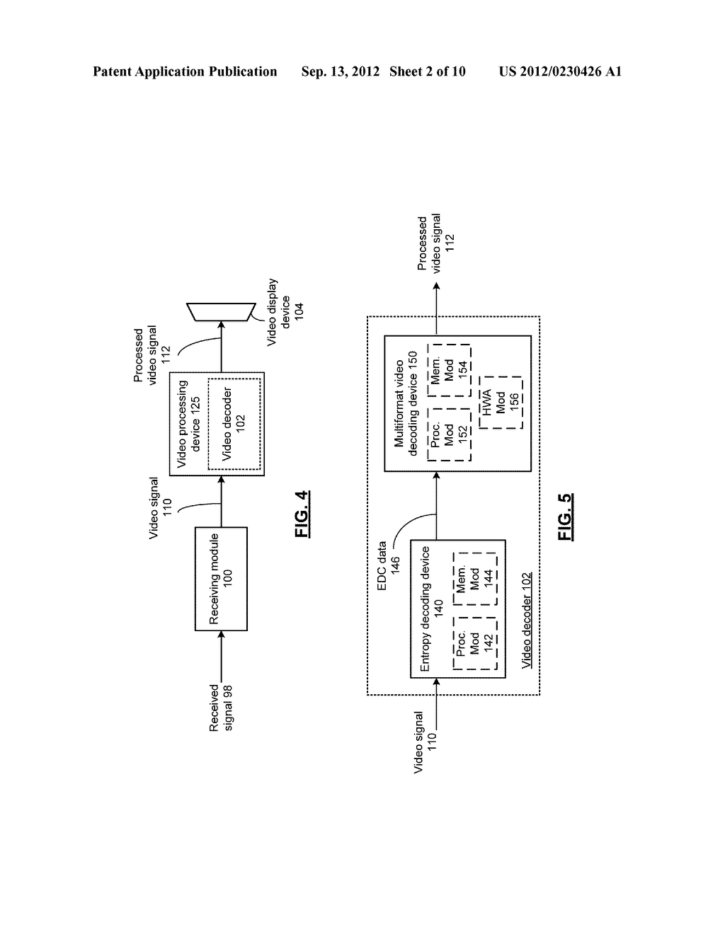 MULTI-FORMAT VIDEO DECODER WITH VECTOR PROCESSING INSTRUCTIONS AND METHODS     FOR USE THEREWITH - diagram, schematic, and image 03