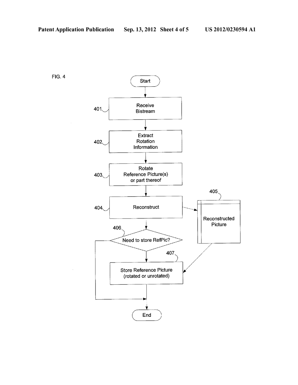 ADAPTIVE PICTURE ROTATION - diagram, schematic, and image 05