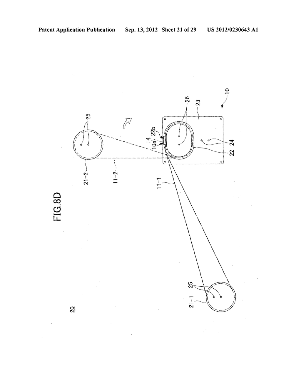 OPTICAL FIBER HOLDER, OPTICAL DEVICE USING THE SAME, AND METHOD FOR     STOWING SURPLUS LENGTH OF OPTICAL FIBER - diagram, schematic, and image 22