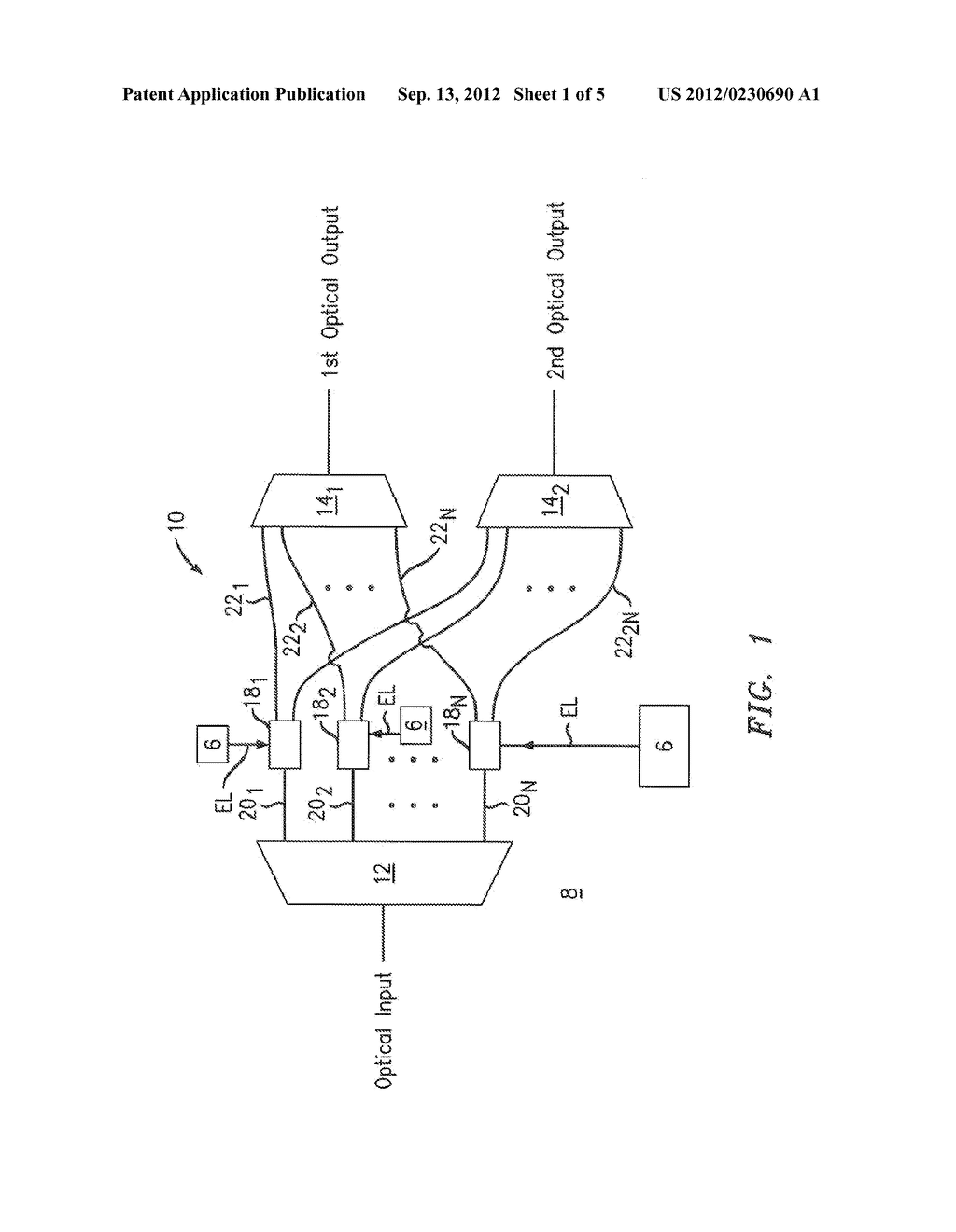 Adjustable Multiple-Channel Optical Switch - diagram, schematic, and image 02