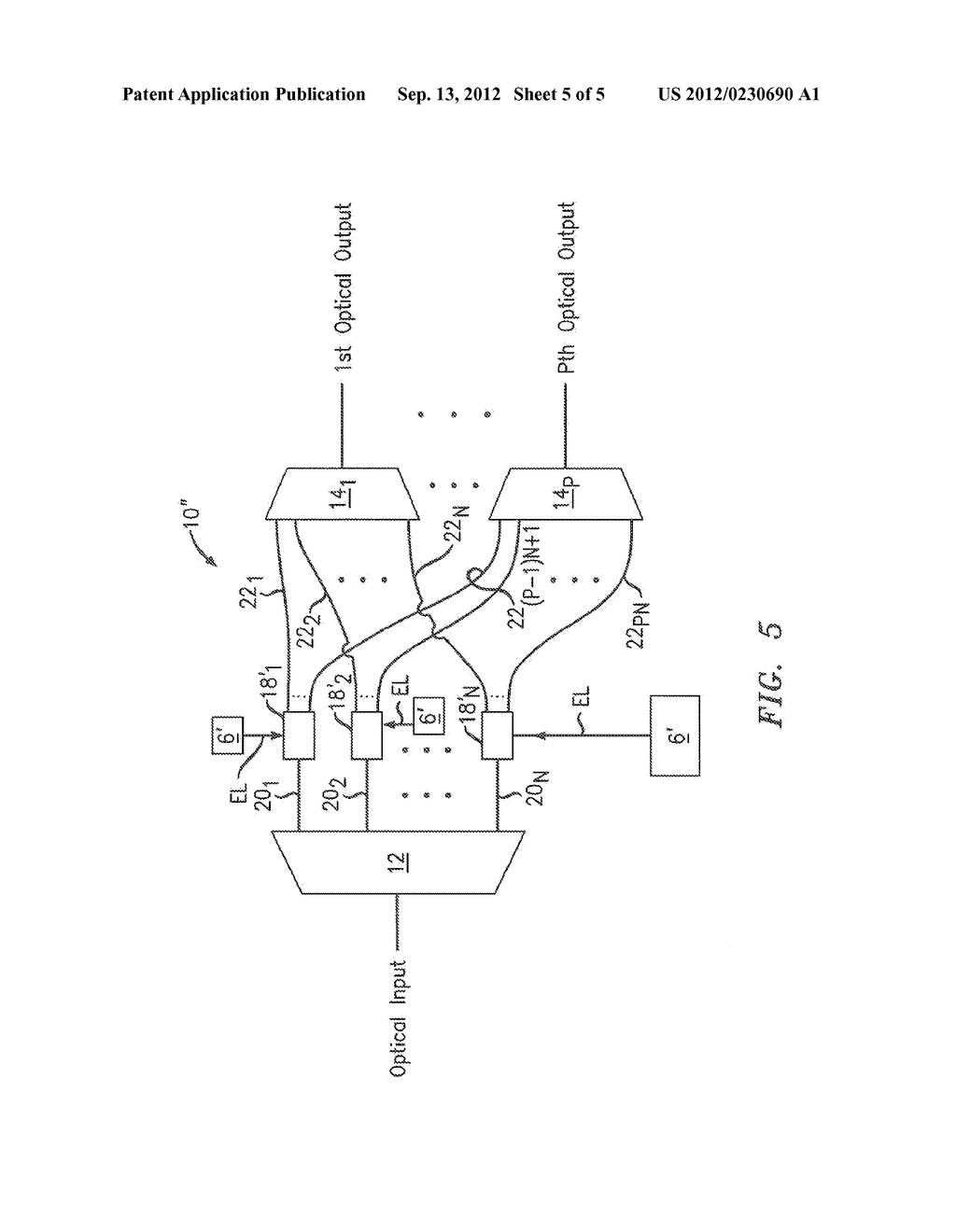 Adjustable Multiple-Channel Optical Switch - diagram, schematic, and image 06