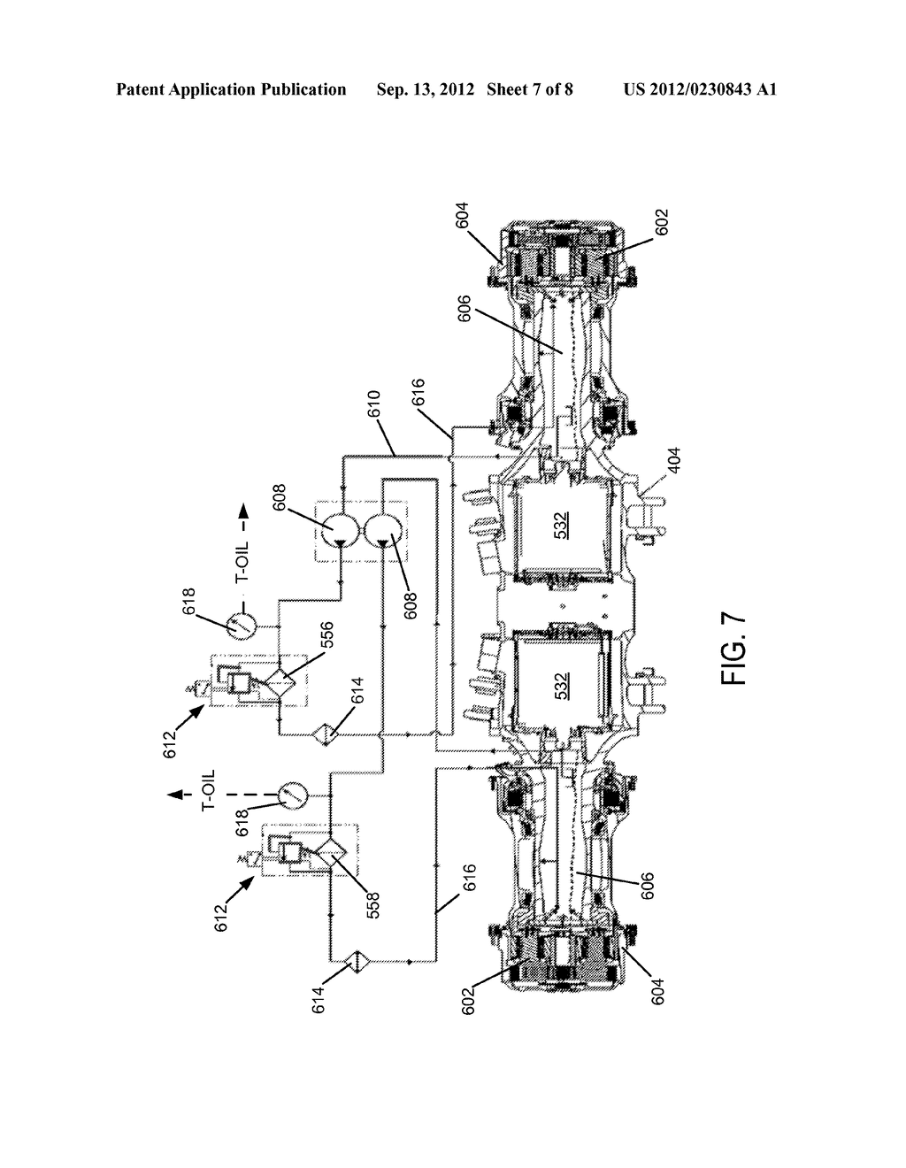 COOLING SYSTEM FOR AN ELECTRIC DRIVE MACHINE AND METHOD - diagram, schematic, and image 08