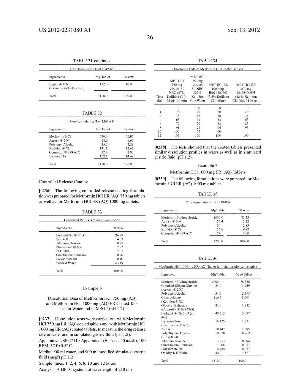 CONTROLLED RELEASE DOSAGE FORMS - diagram, schematic, and image 27