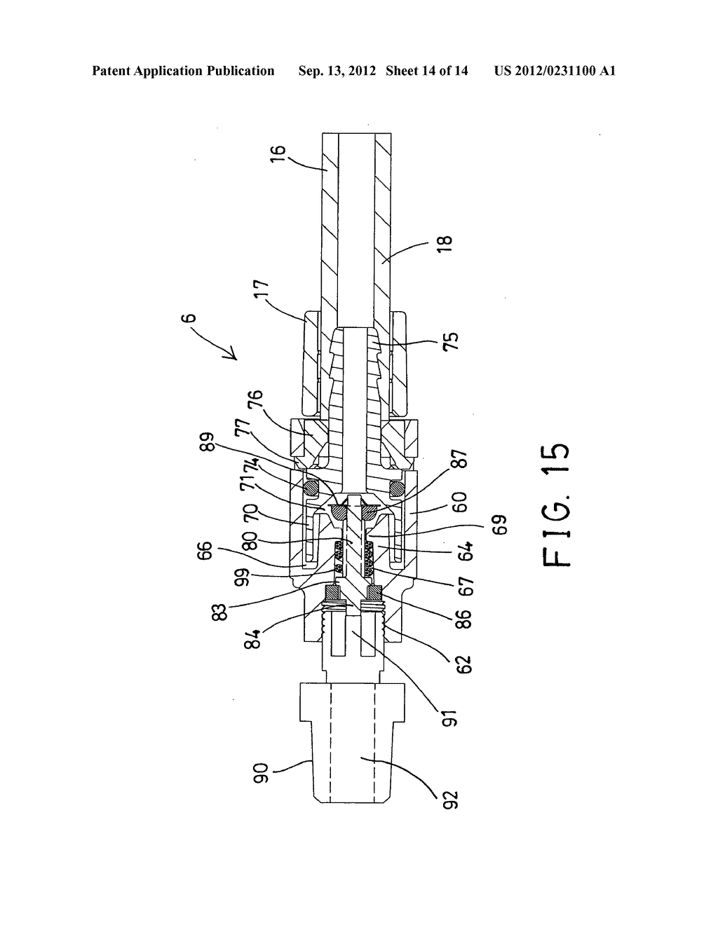 Device for sealing and inflating inflatable object - diagram, schematic, and image 15