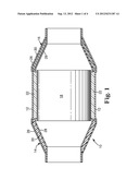 SELF-SUPPORTING INSULATING END CONE LINER AND POLLUTION CONTROL DEVICE diagram and image