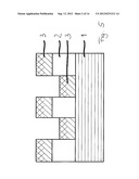 METHOD FOR PRODUCING A STRUCTURED COATING ON A SUBSTRATE, COATED     SUBSTRATE, AND SEMI-FINISHED PRODUCT HAVING A COATED SUBSTRATE diagram and image