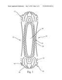 Bonding Pattern For Disposable Absorbent Articles diagram and image