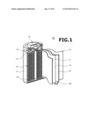 NON-AQUEOUS ELECTROLYTE SECONDARY BATTERY diagram and image