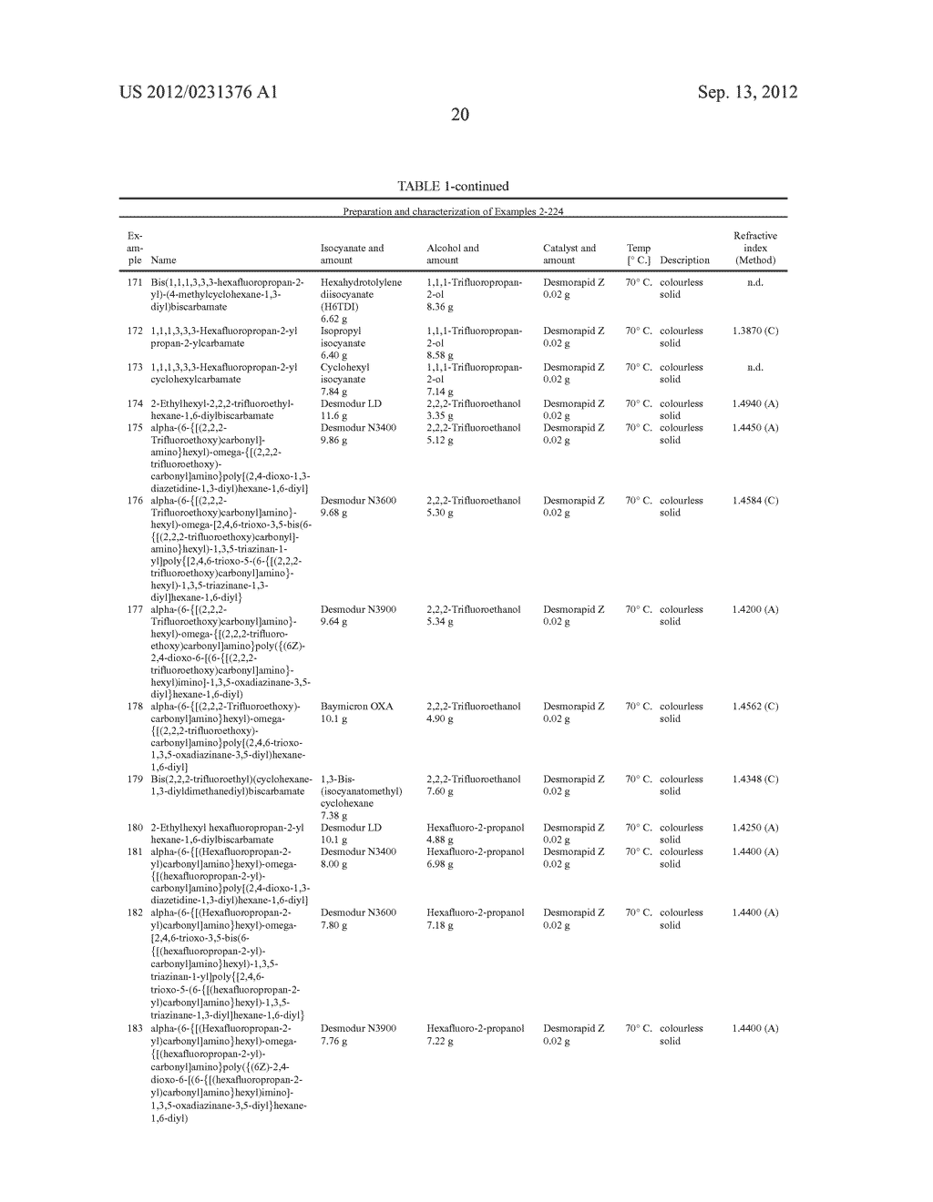 FLUOROURETHANE AS AN ADDITIVE IN A PHOTOPOLYMER FORMULATION - diagram, schematic, and image 22