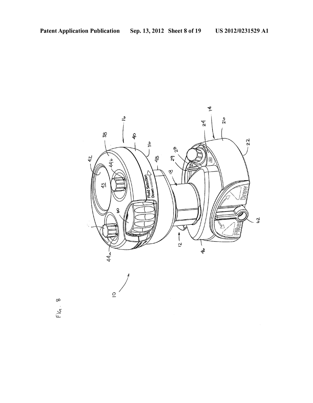 FLUID CONCENTRATOR WITH REMOVABLE CARTRIDGE - diagram, schematic, and image 09