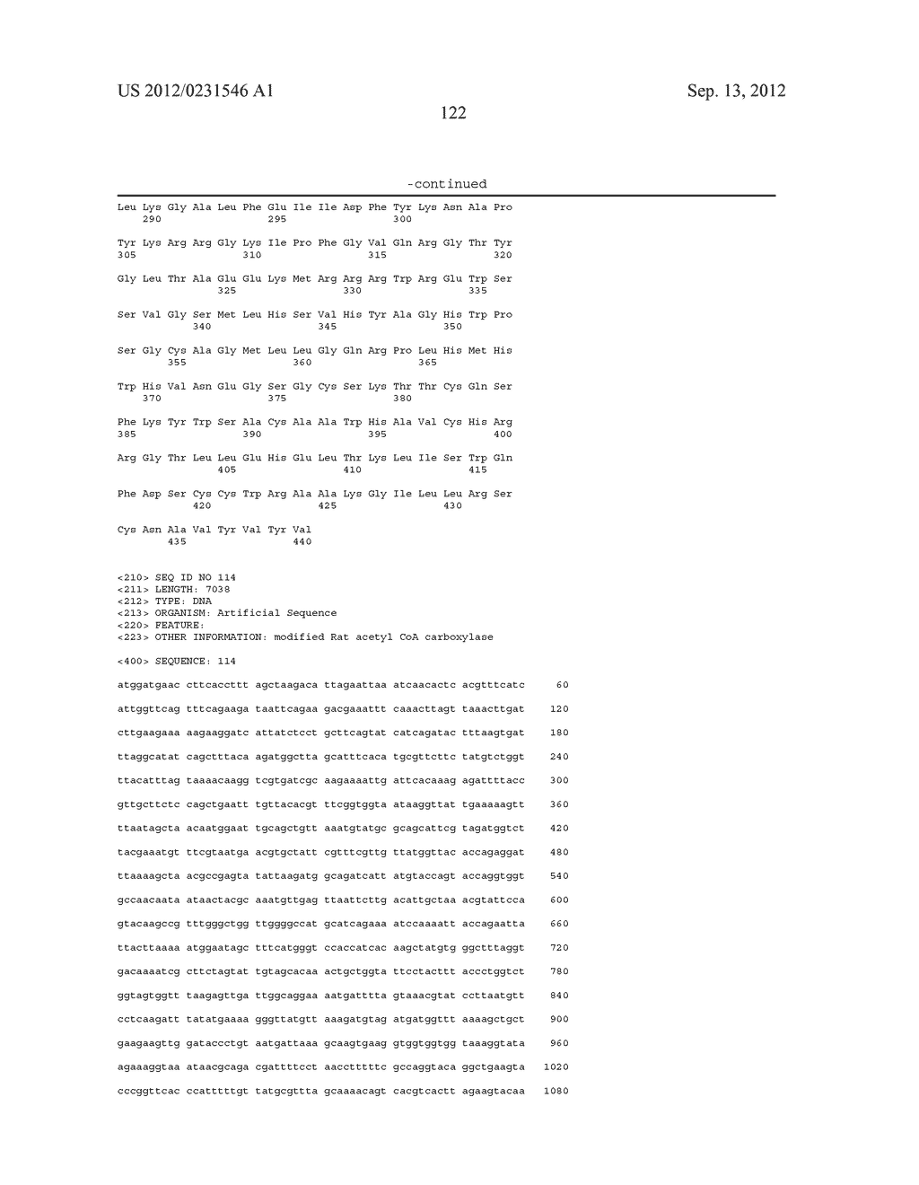 NOVEL ACETYL CoA CARBOXYLASES - diagram, schematic, and image 149