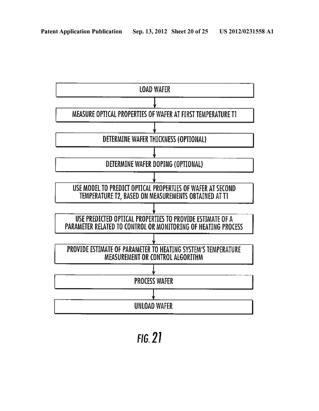 METHOD AND SYSTEM FOR DETERMINING OPTICAL PROPERTIES OF SEMICONDUCTOR     WAFERS - diagram, schematic, and image 21