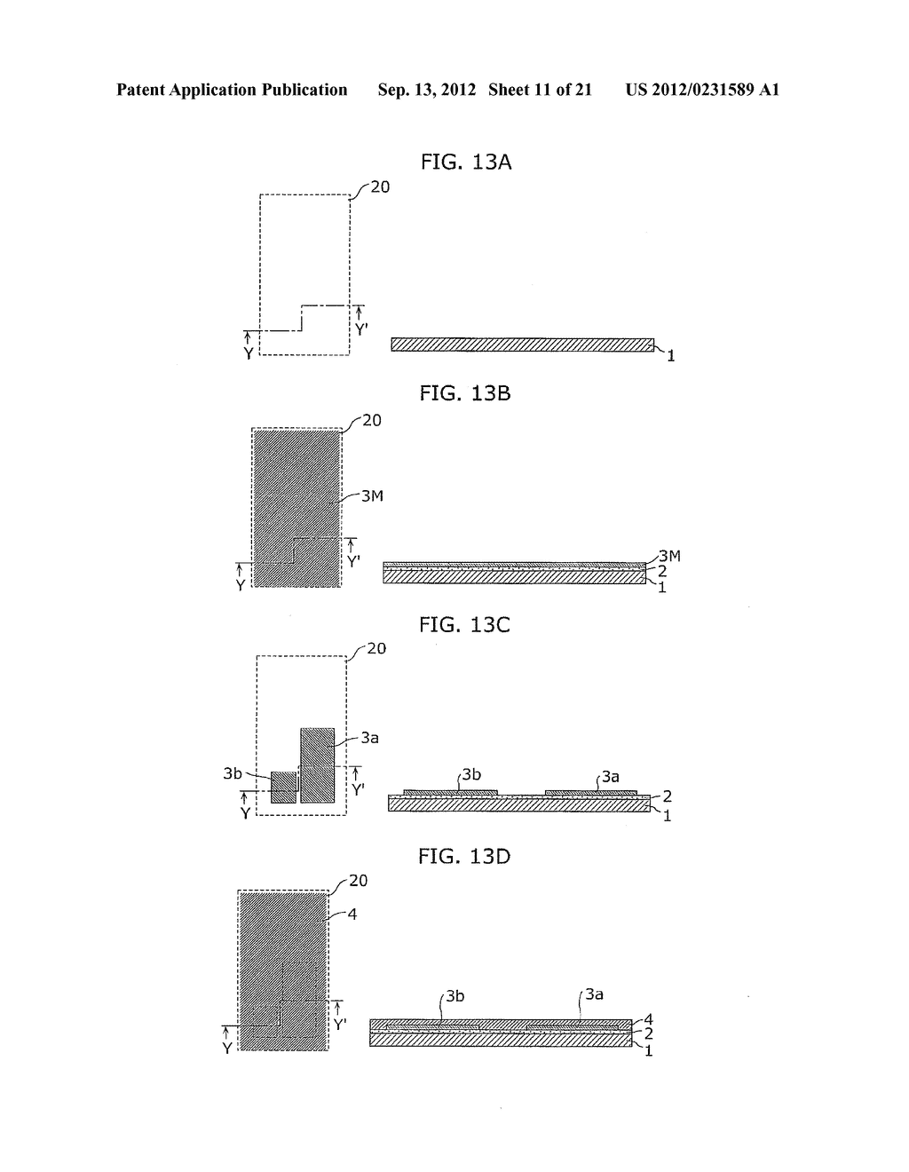 THIN-FILM TRANSISTOR ARRAY DEVICE MANUFACTURING METHOD - diagram, schematic, and image 12