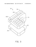 CABLE CONNECTOR ASSEMBLY FOR CONNECTING HARD DISK DRIVE diagram and image