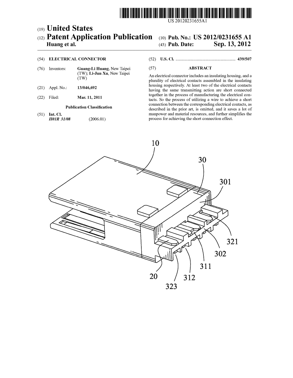 ELECTRICAL CONNECTOR - diagram, schematic, and image 01