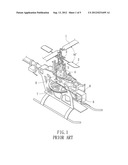 TRANSMISSION MECHANISM FOR REMOTE-CONTROLLED TOY HELICOPTER diagram and image