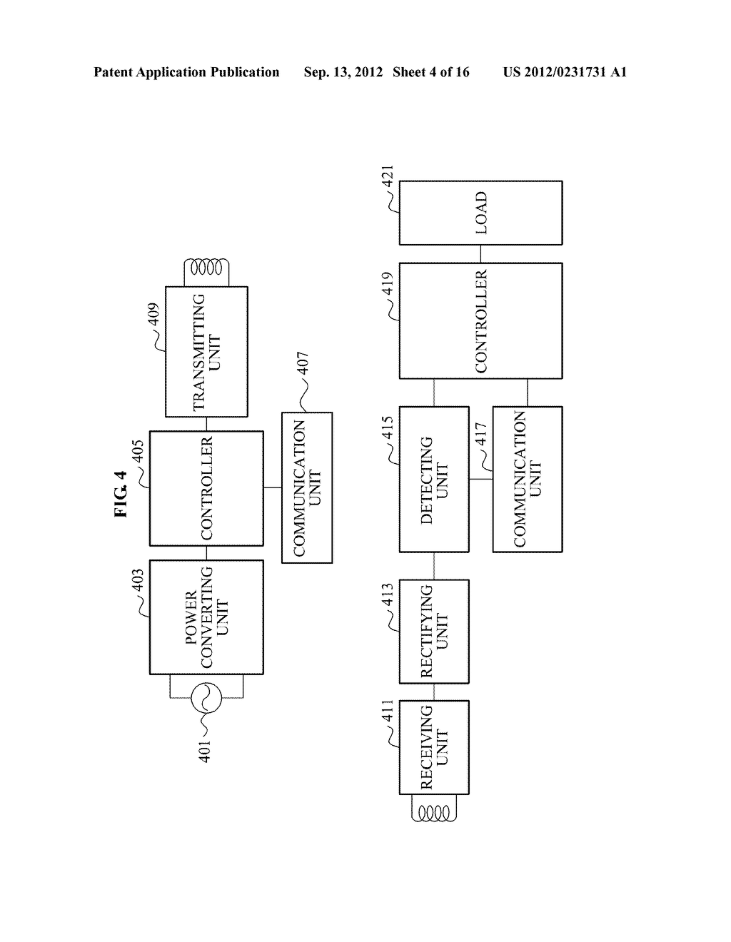 SYSTEM FOR WIRELESS POWER TRANSMISSION AND RECEPTION - diagram, schematic, and image 05