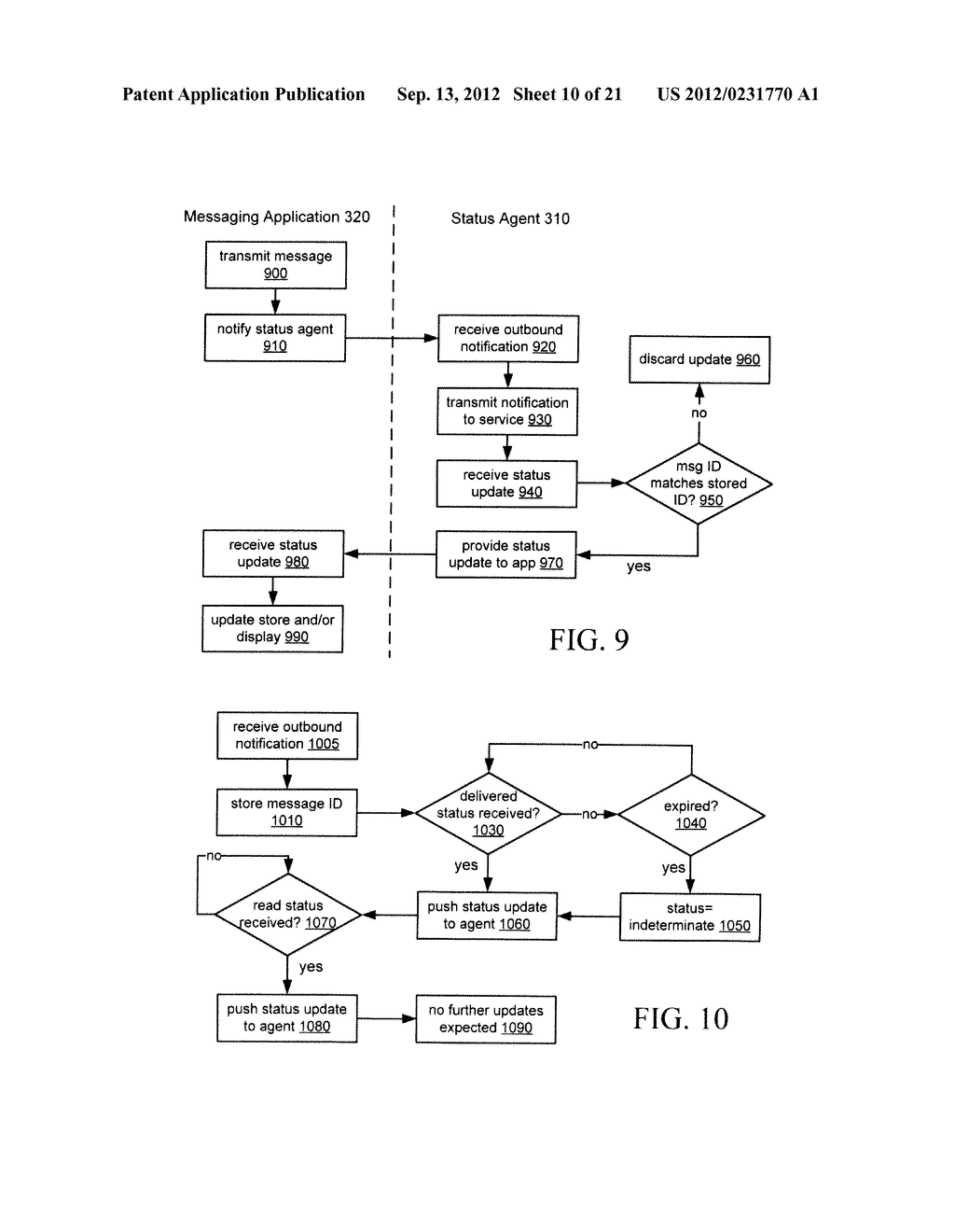 DELIVERY AND MANAGEMENT OF STATUS NOTIFICATIONS FOR GROUP MESSAGING - diagram, schematic, and image 11