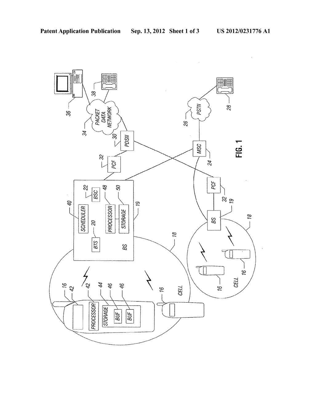 Communicating a Broadcast Message to Change Data Rates of Mobile Stations - diagram, schematic, and image 02