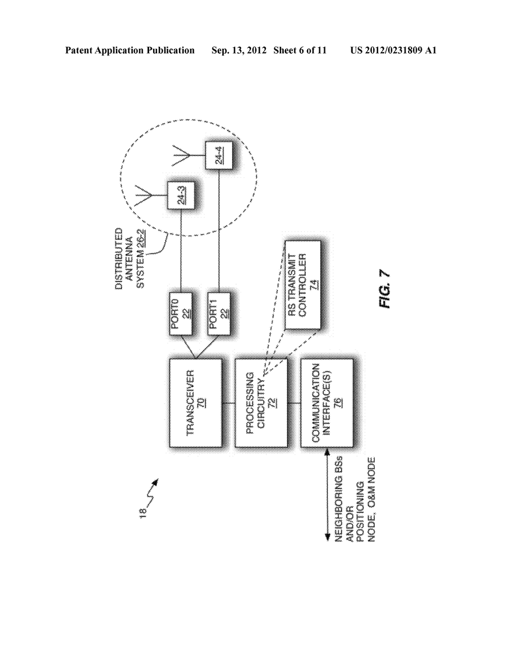 Methods and Apparatus for Positioning Measurement in Multi-Antenna     Transmission Systems - diagram, schematic, and image 07