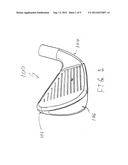 MULTI-MATERIAL IRON TYPE GOLF CLUB HEAD diagram and image