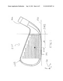 MULTI-MATERIAL IRON TYPE GOLF CLUB HEAD diagram and image