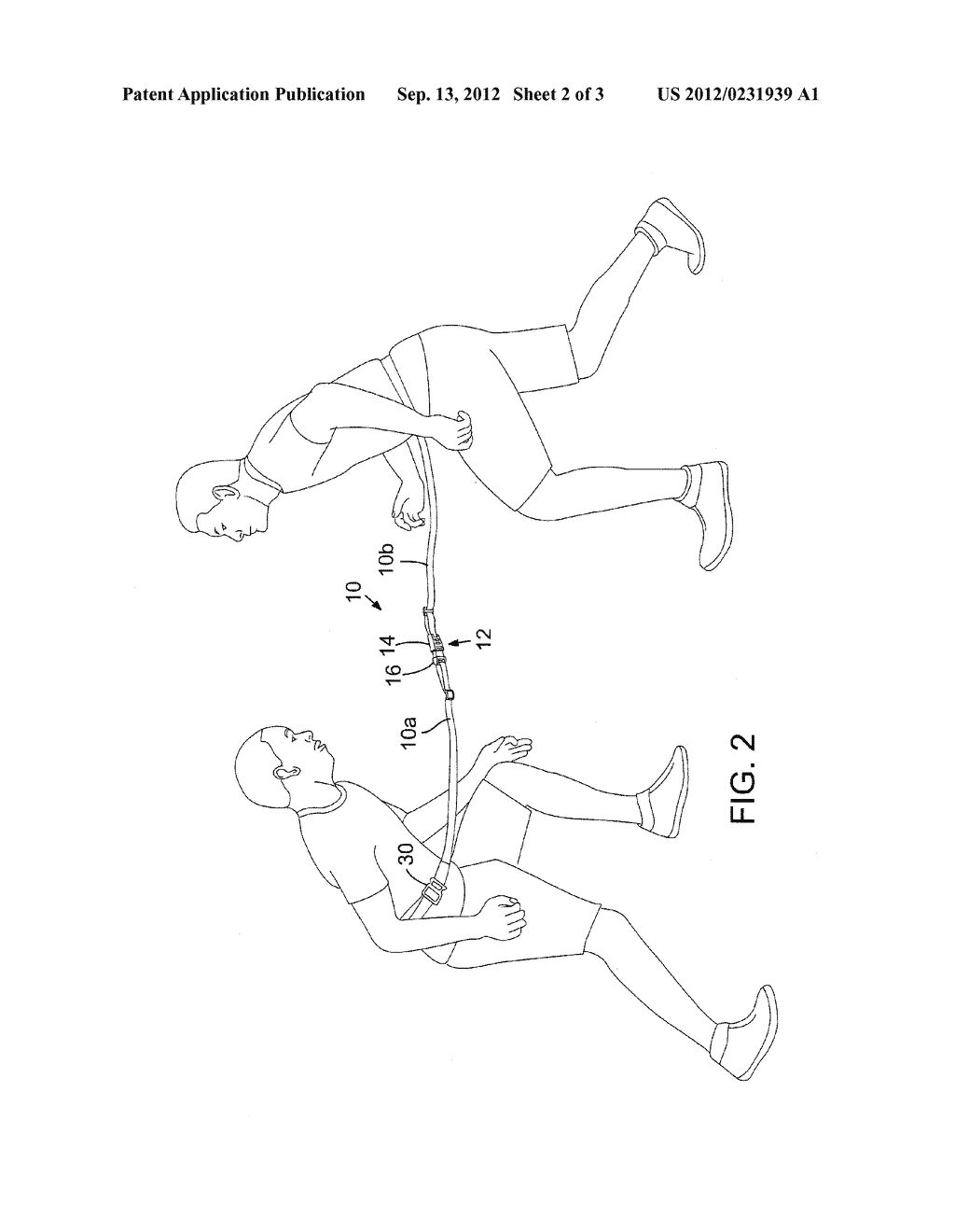 Reaction Training Belt With Variable Release Resistance - diagram, schematic, and image 03