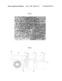 ADHESIVE LABEL AND LABEL ISSUING DEVICE diagram and image